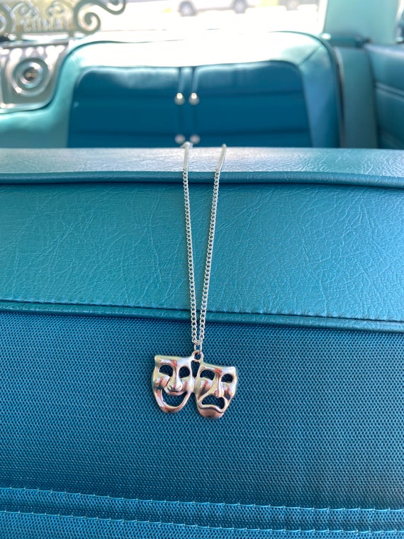 Smile Now Cry Later Necklace Silver 