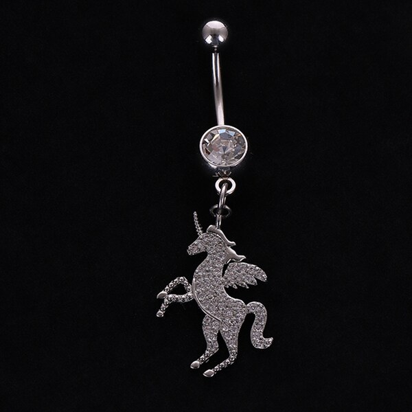 Horse Belly Ring Etsy