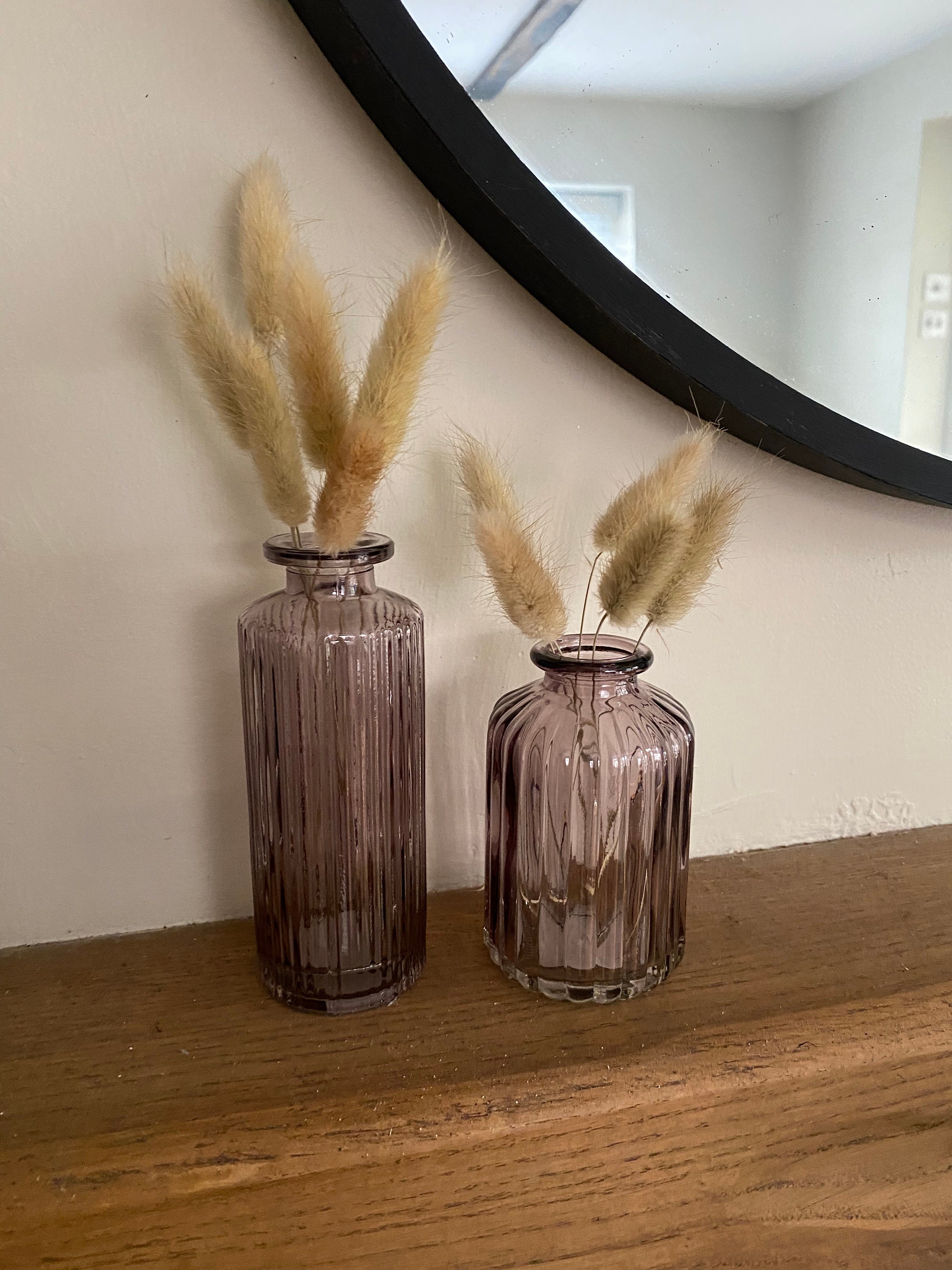 Decorative Vase With Bunny Tails Etsy