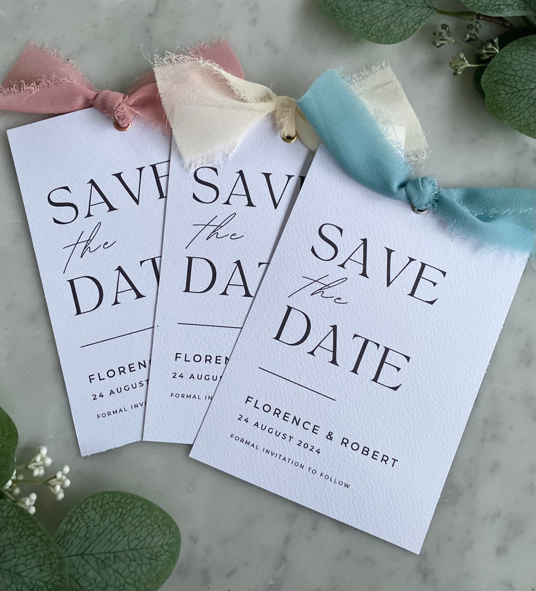 Wedding Save The Date Cards Black And White Save The Dates Simple 