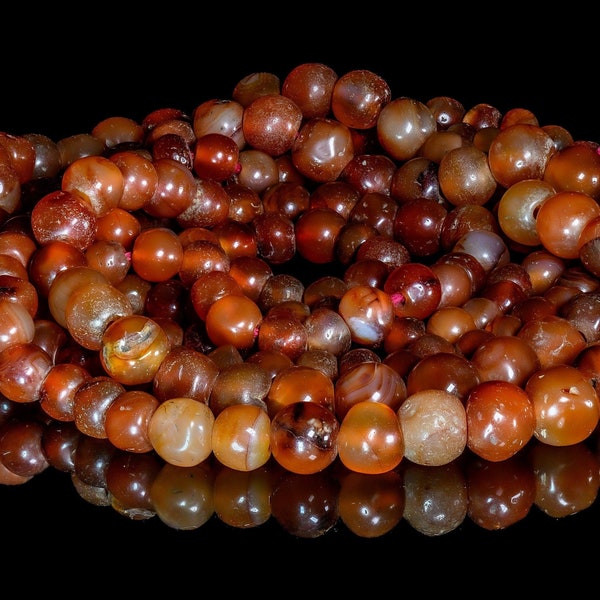 Antique Carnelian Beads from African Trade 0169