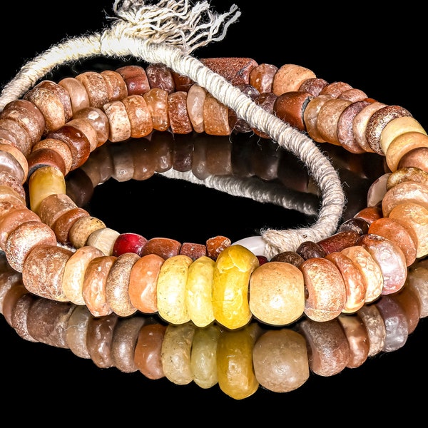 Ancient excavated mixed strand of agate, and other ancient stone VB_302Z(E-G)