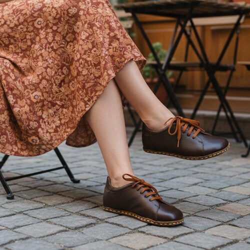 Women's Wide Toe Box Brown Comfy Lace-up Shoes, Natural Leather, Handcrafted, Authentic Barefoot Shoes, Flat Stylish Couple MTO Unique Gift - Etsy Women's Wide Toe Box Brown Comfy Lace-up Shoes, Natural Leather, Handcrafted, Authentic Barefoot Shoes, Flat Stylish Couple MTO Unique Gift - Etsy