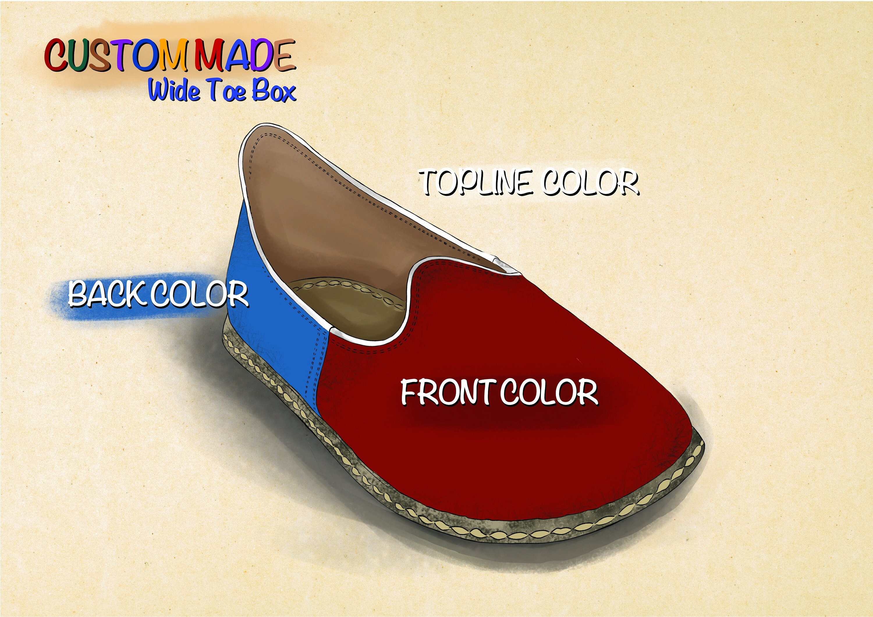 Custom made sales wide shoes