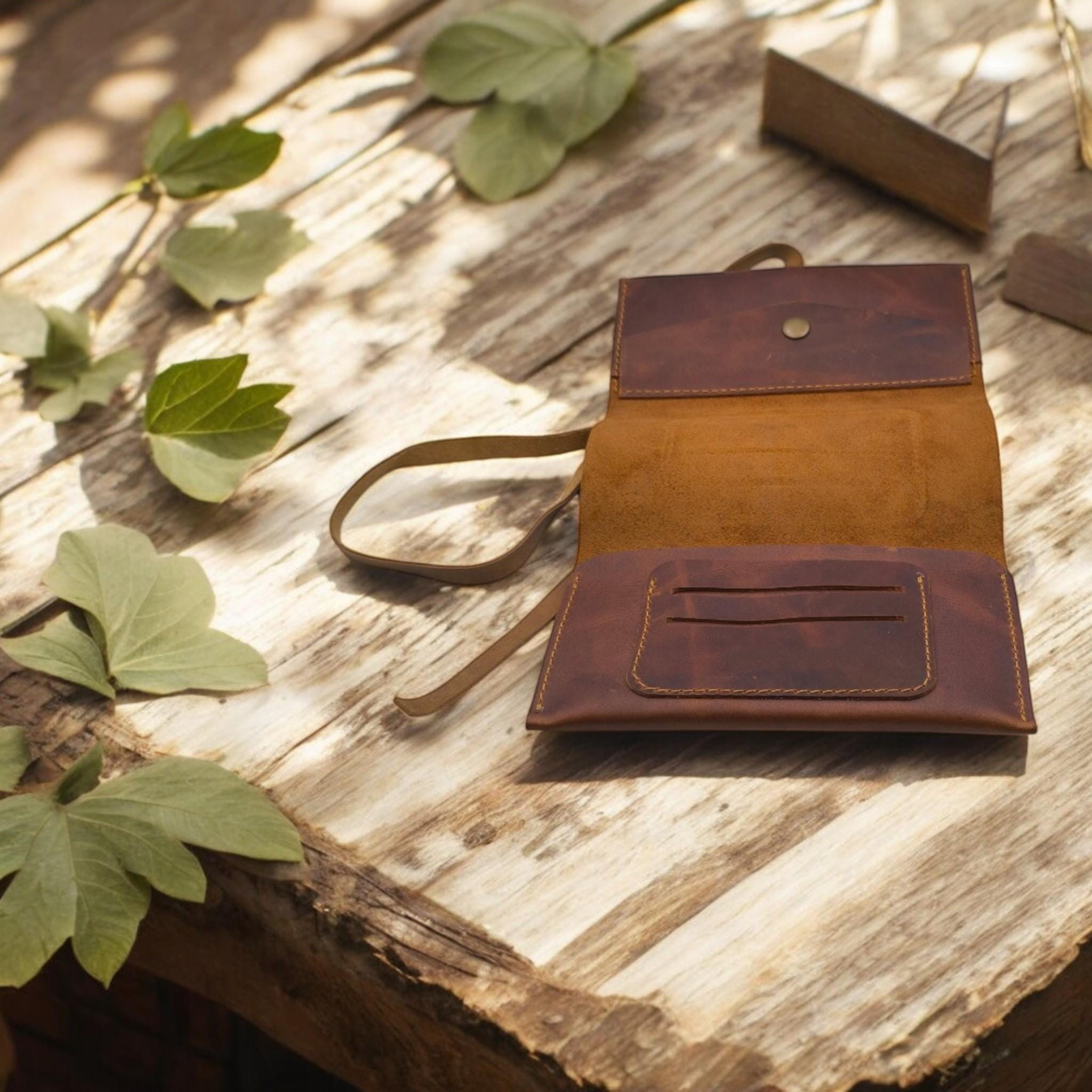 leather tobacco pouch nz Natural Leather Tobacco Pouch, Natural Leather Brown Handcrafted Tobacco  Case, Personalized Unique Leather Gift for Friends, Family, Couple