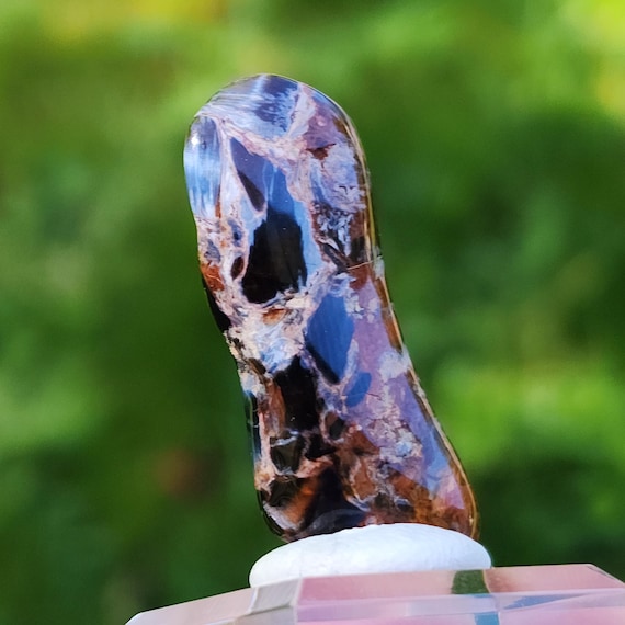 Astonishing Bluish Pietersite Stone with Superb Quality from Namibia also Called Eagle's Eye, Tempest Stone or Touchonite, Biggest Sale