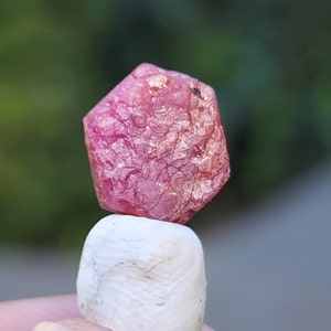 Natural Ruby Crystal Fluorescent from Tanzania, Rare Crystal, US TOP Crystals