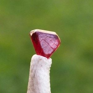Rare Pigeon Red Terminated Spinel from Burma, Unique and Rarest Collection, Top Quality Red Spinel Gem Grade, US Top Crystals