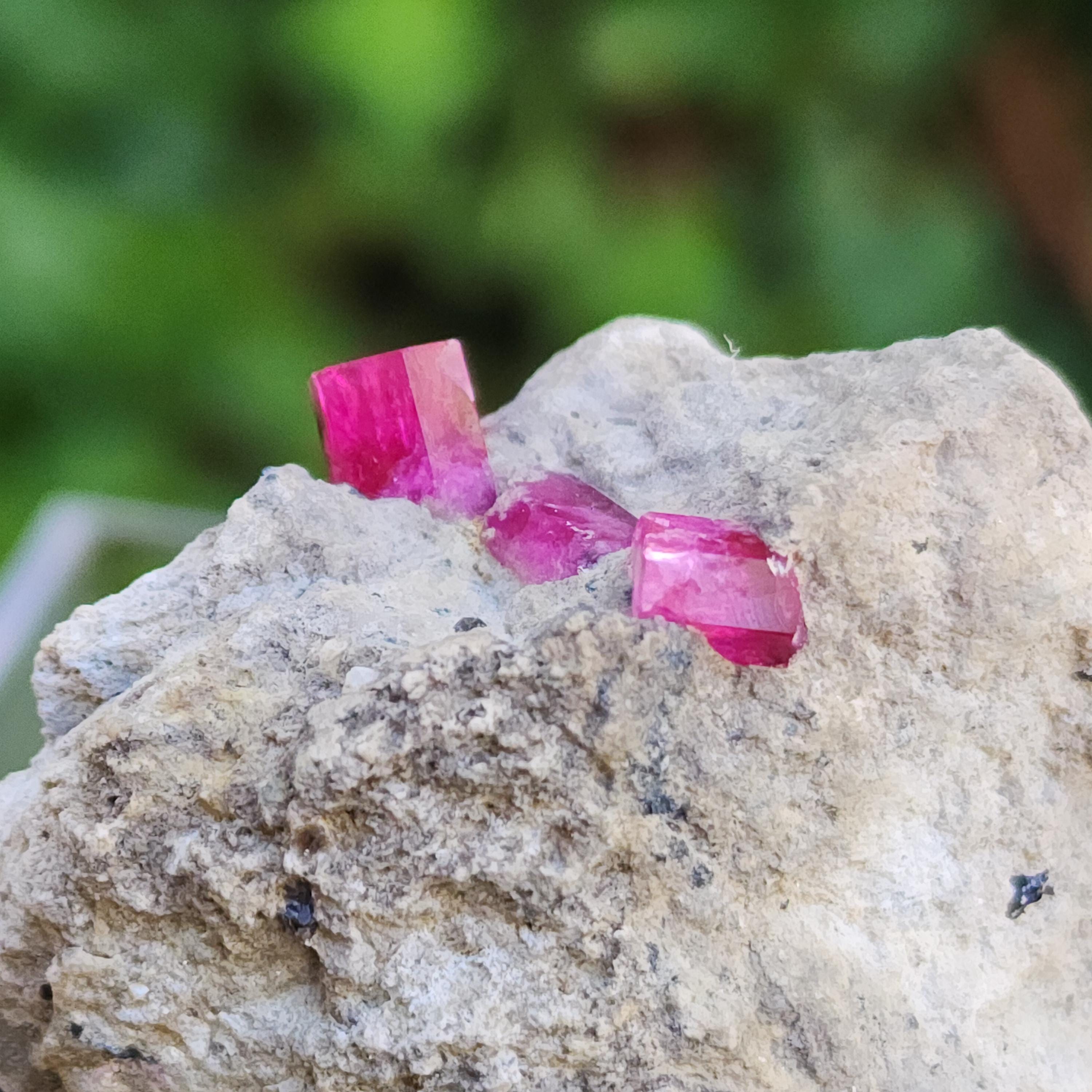 Bixbite Specimen from Utah, Highly Lustrous Red Beryl, Top Quality Crystal for Collectors, US Seller