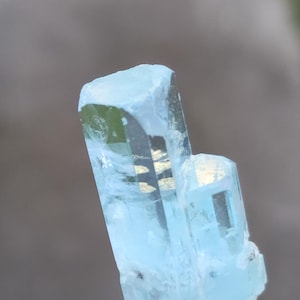 High Quality DT Aquamarine Twin Crystals from Shigar Valley Pakistan, 12gm, 4cm, US Top Crystals