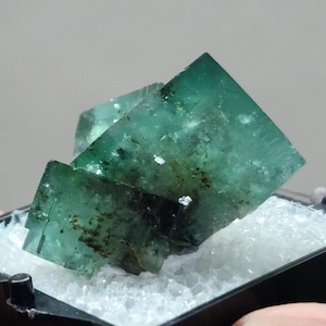 Rogerly Fluorite: Diana Mine Mineral Specimen, UK, Fluorescent Crystal