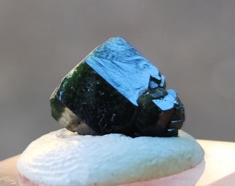 Turmalina cromada natural de Tanzania, cristal raro, cristales de primera calidad de EE. UU.