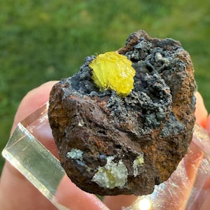 Natural Adamite Specimen from Brazil Rare Crystal, US TOP Crystals