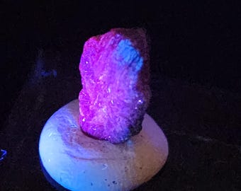 Stunning Alexandrite from Brazil, Tested under Candle Light and UV Light, Rare Collection, Top Ten Rare Mineral, US TOP Crystals