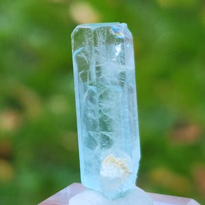 Astonishing Natural Terminated Aquamarine Crystal from Shigar Valley Pakistan, US Top Crystals