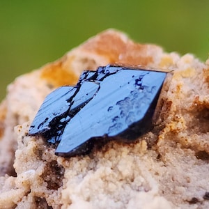Lustrous Azurite Specimen Deep Color from Tsumeb Mine with Remarkable Properties, Watch Video this Museum Quality, Collector Choice