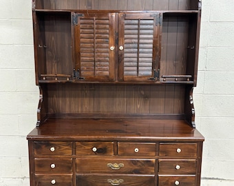 Vintage Ethan Allen Heirloom Custom Room Plan Nutmeg Maple Dresser