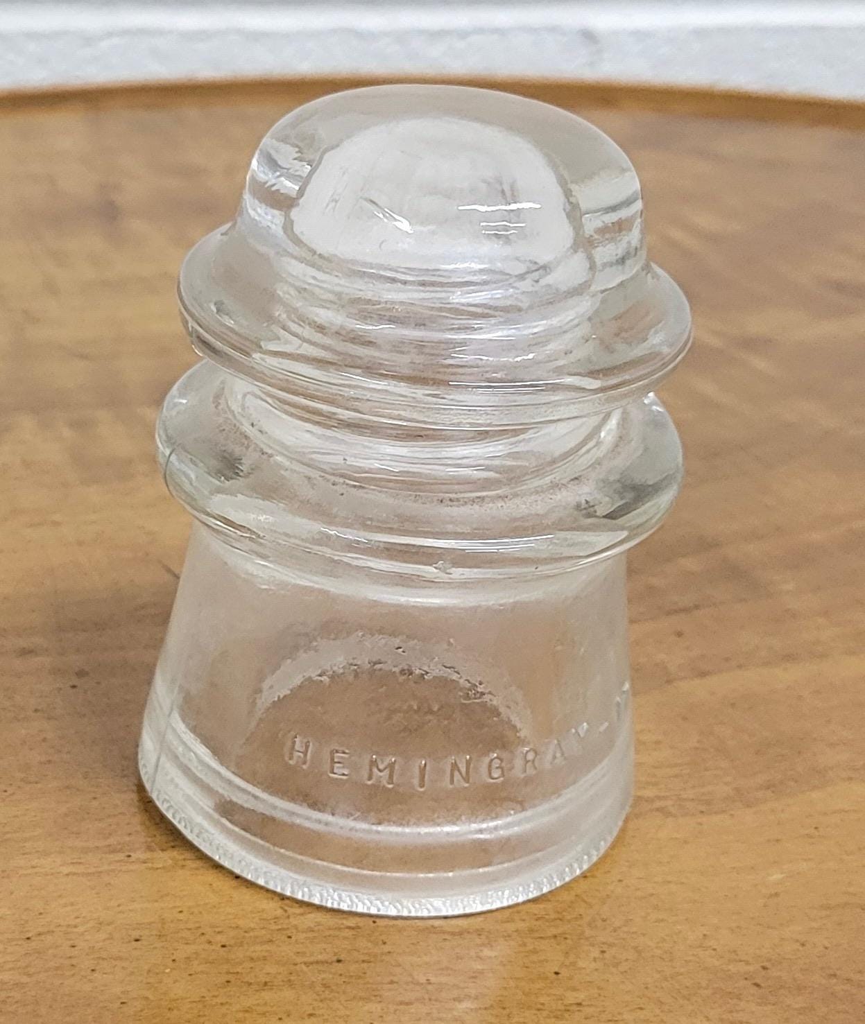Hemingray 17 Vintage Hemingray 17 Clear Glass Insulator - Etsy
