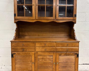 Vintage Ethan Allen Heirloom Custom Room Plan Nutmeg Maple Dresser