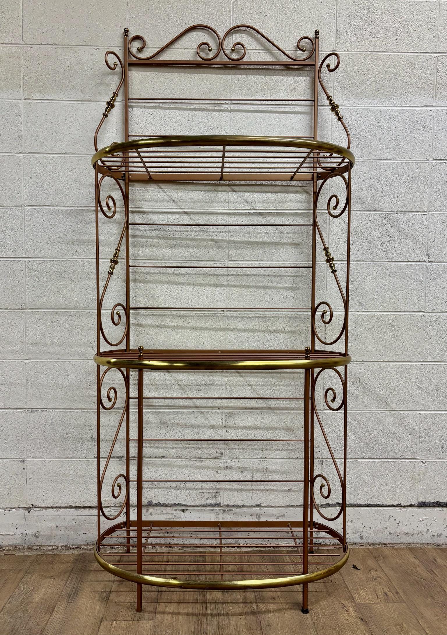 French Bread Racks Vintage French Style Iron and Brass Boulangerie Rack Baker’s Rack - Etsy