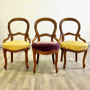 FURTHER REDUCTION! PAIR OF VINTAGE PARLOR CHAIRS - antiques - by