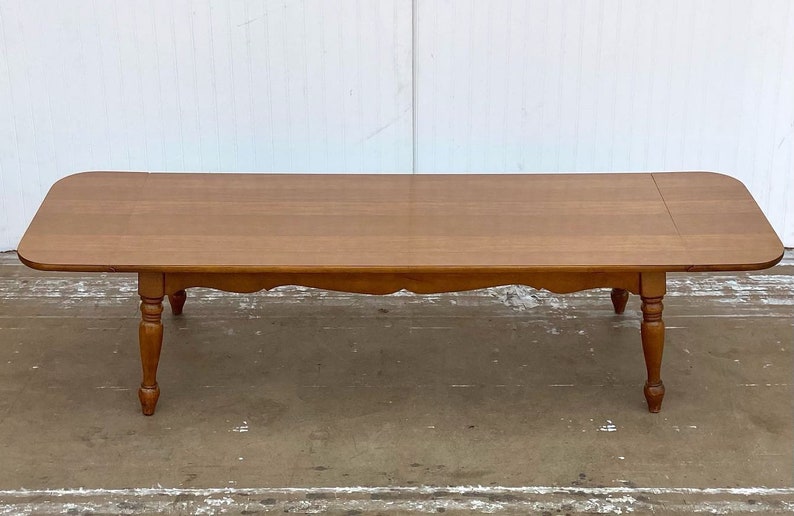 Vintage Mersman Mid Century Drop Leaf Coffee Table Etsy