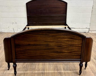 Vintage French Louis XV Full Size Bed Frame