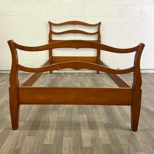 Twin Bed Frame Vintage Etsy