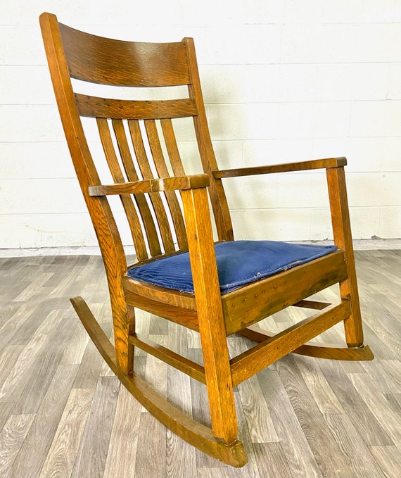 Mission style 2025 rocking chair