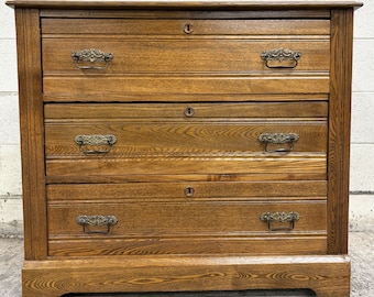 Antique Golden Oak Dresser Early 1900s 5 Drawer Chest Vintage Colonial Revival Bedroom Furniture Solid Wood Storage Cabinet, Wood - Etsy Antique Golden Oak Dresser Early 1900s 5 Drawer Chest Vintage Colonial Revival Bedroom Furniture Solid Wood Storage Cabinet, Wood - Etsy