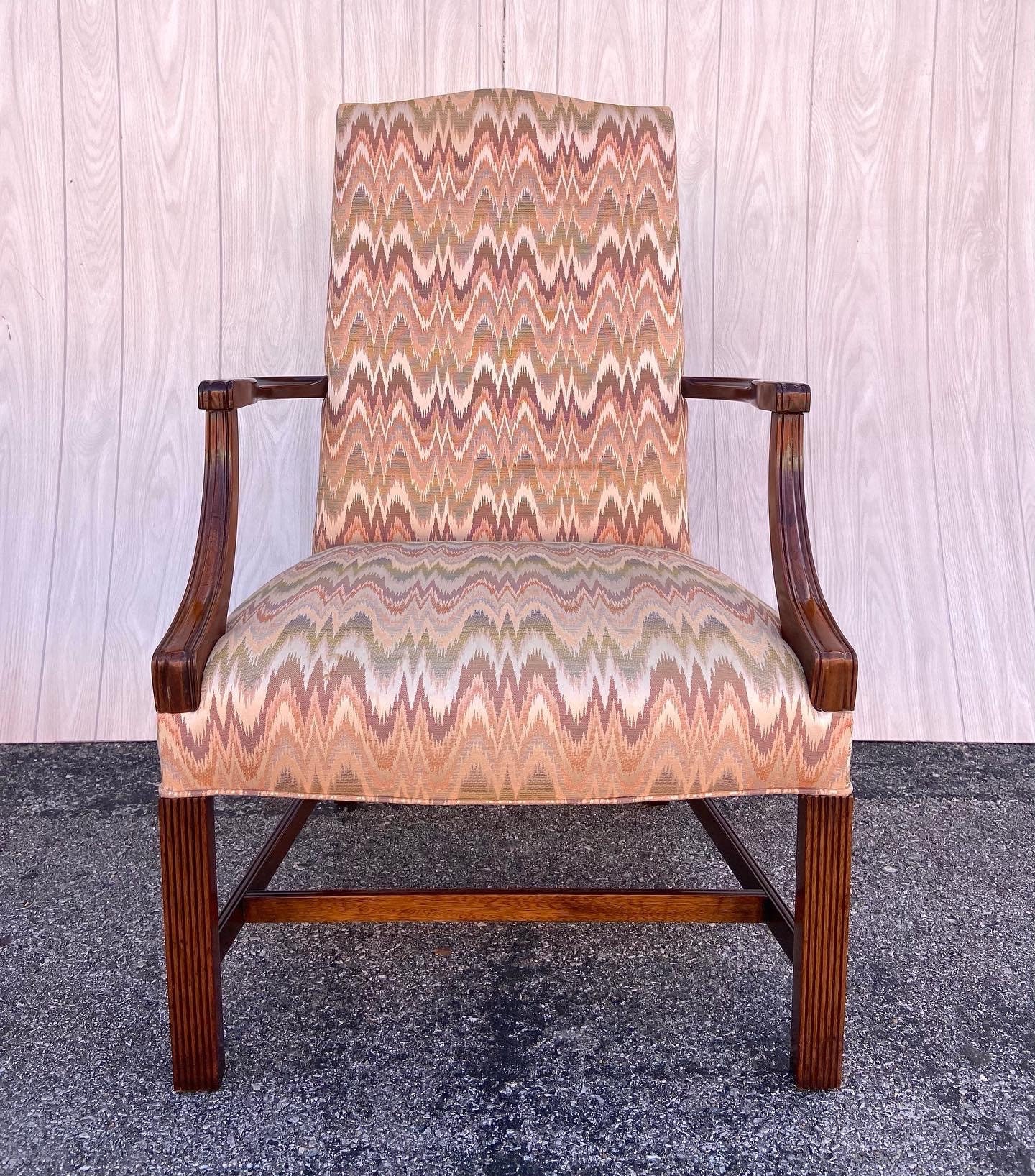 Vintage Southwood Mahogany Martha Washington Style Armchair Etsy UK
