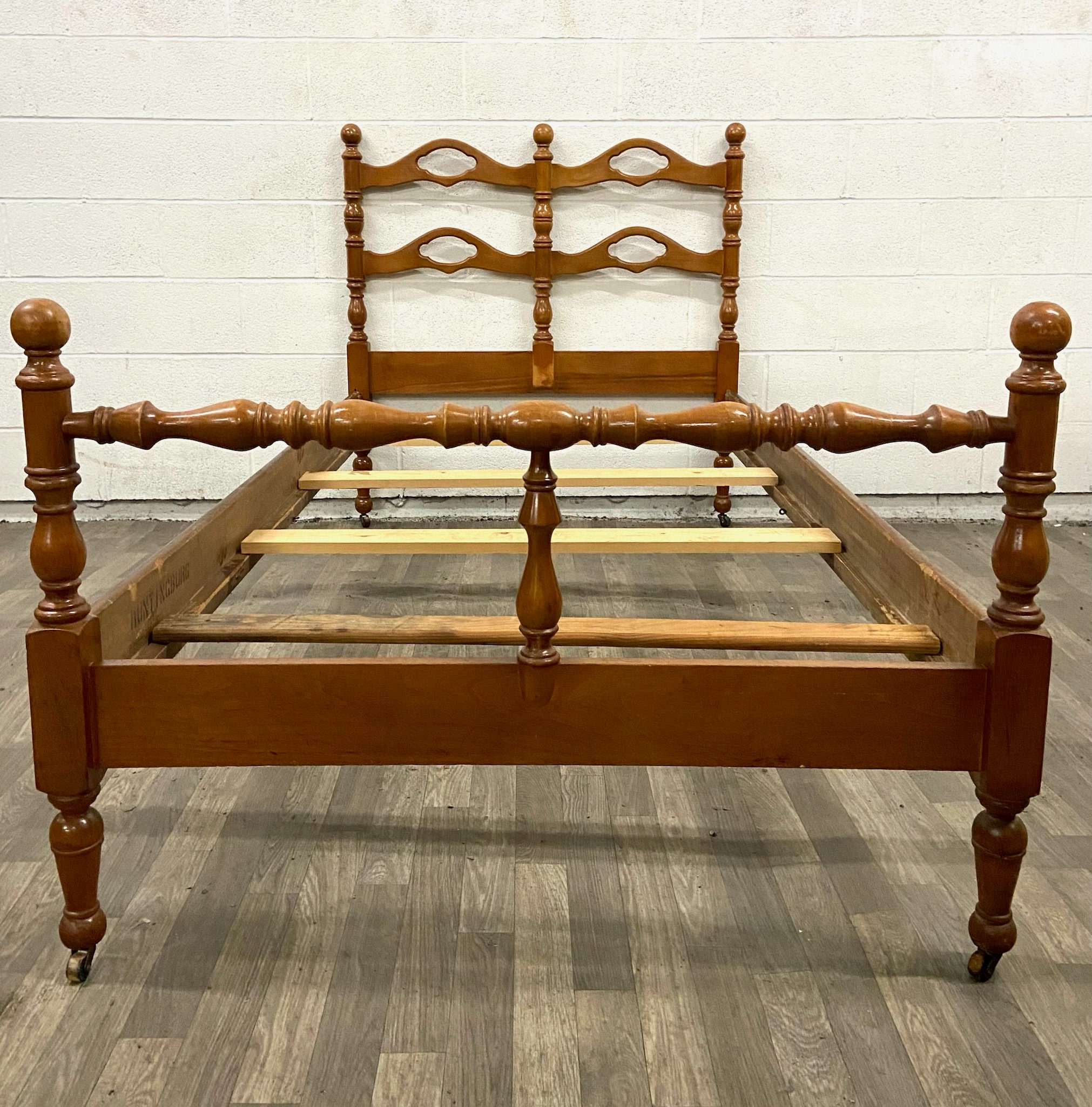 Vintage Maple Twin Size Cannonball Bed - Etsy
