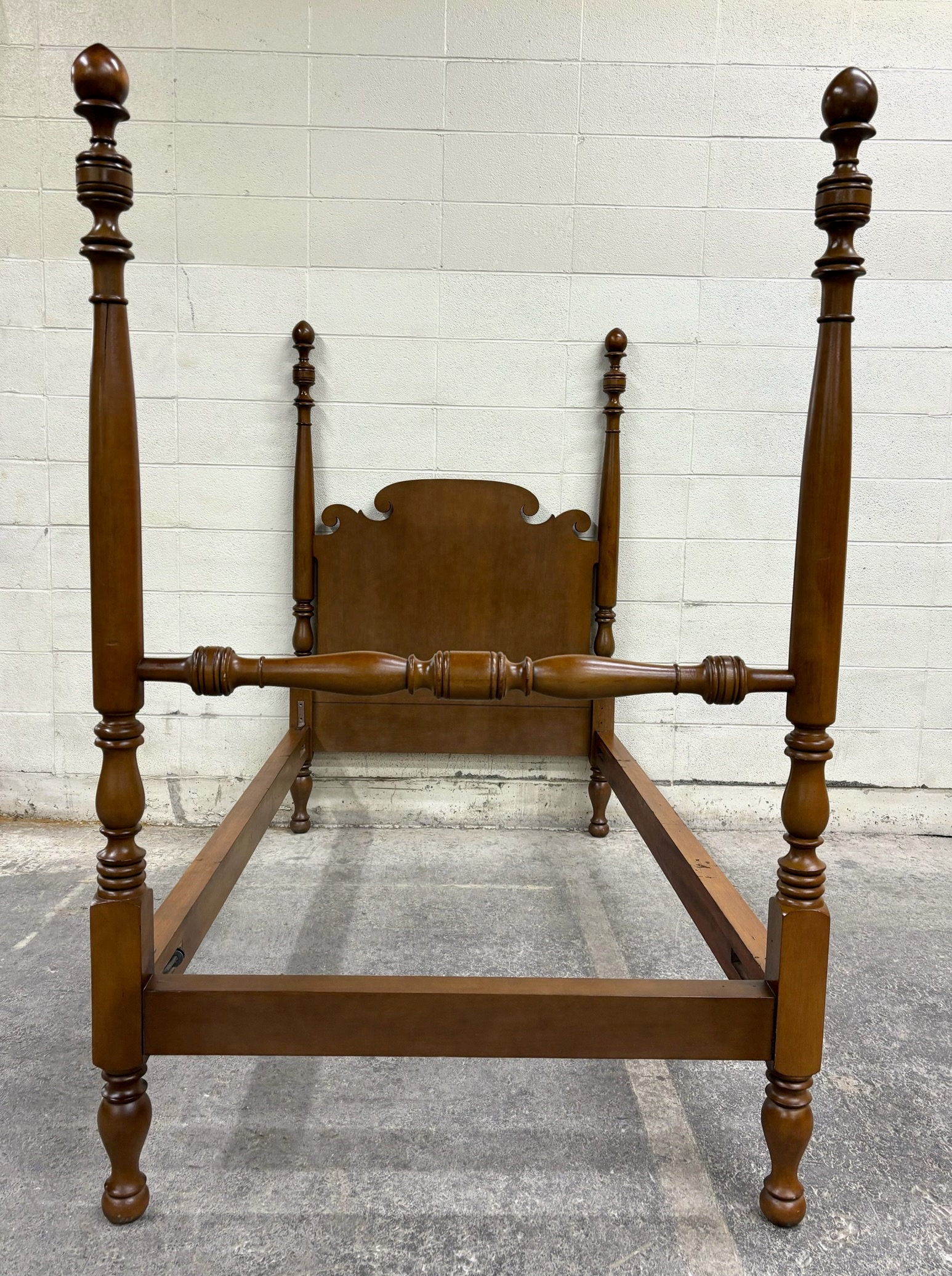 Vintage Colonial Style Moosehead Twin Size Four Poster Bed - Etsy