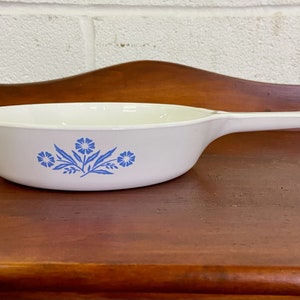 Vintage CorningWare Blue Cornflower P-83-B 6.5&quot; Sauce Pan Baking Dish