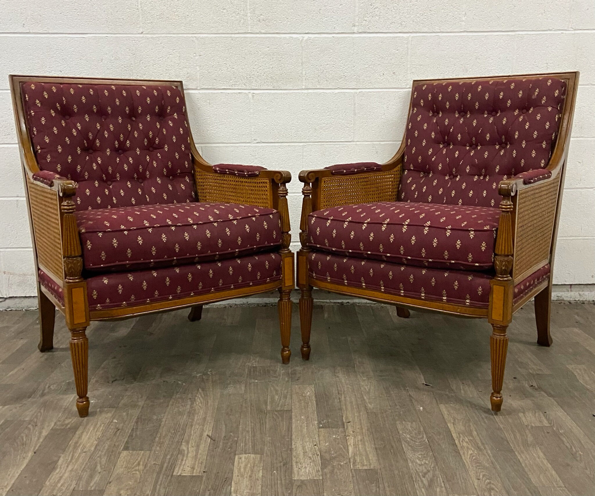 Cane bergere chair new arrivals