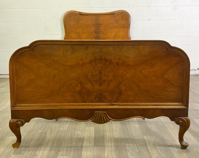 Headboard French Provincial Bed King Size Vintage Bedroom Etsy