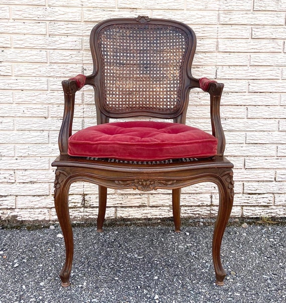 Vintage Louis XV Style Fauteuil or Arm Chair 