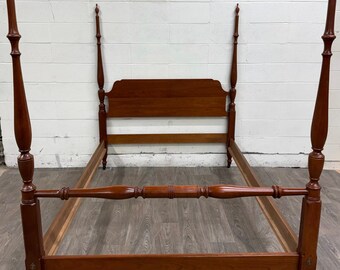 Vintage Colonial Style Moosehead Twin Size Four Poster Bed - Etsy