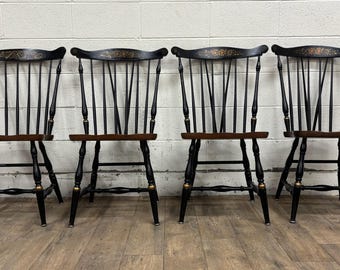 【希少・レア】Syncros ø26.8 225mm ショート ヴィンテージ Vintage L Hitchcock Harvest Maple Stenciled Windsor Farmhouse