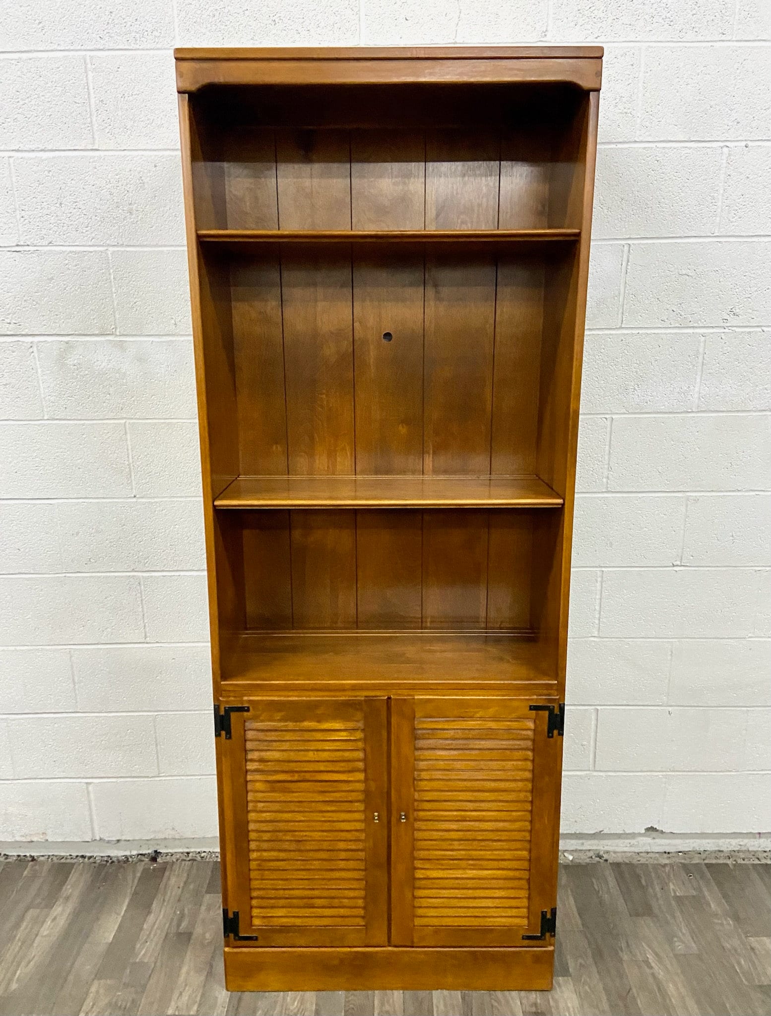 Vintage Ethan Allen Heirloom Custom Room Plan Maple Nutmeg Hutch