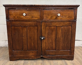 Antique Primitive Farmhouse Jelly Cupboard Pie Safe