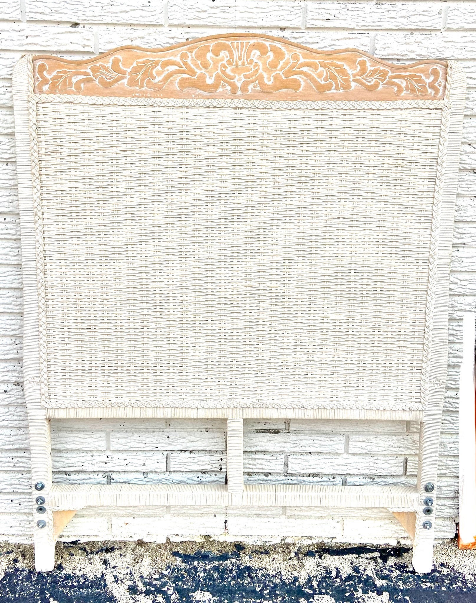 Pier 1 wicker headboard deals
