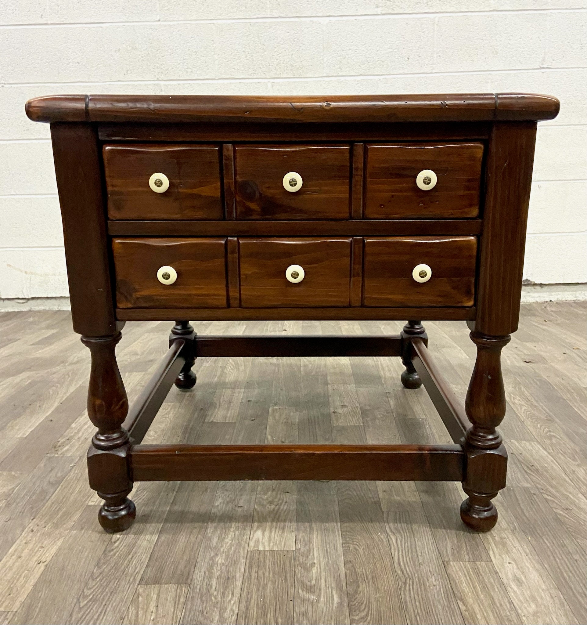 Vintage Ethan Allen Antiqued Pine Commode Table #12-8037 - Etsy, image size:1924x2048