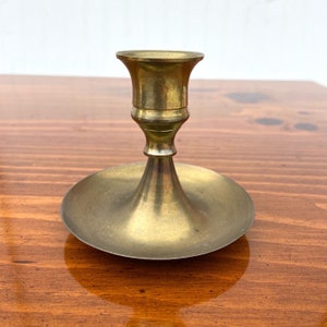 Vintage Brass Candlestick Holder