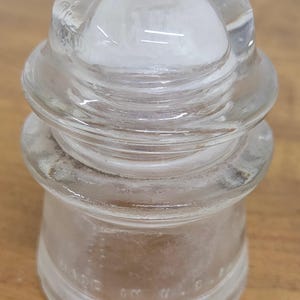 Hemingray 17 Vintage Hemingray 17 Clear Glass Insulator - Etsy