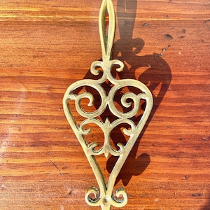 Vintage Brass Trivet
