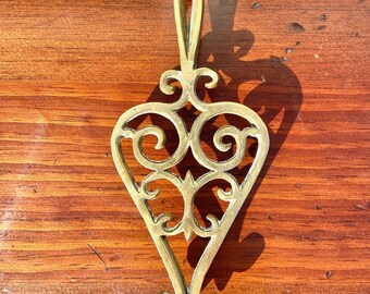 Vintage Brass Trivet
