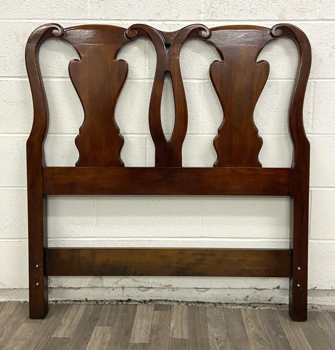 Vintage Twin Size Queen Anne Style Headboard - Etsy