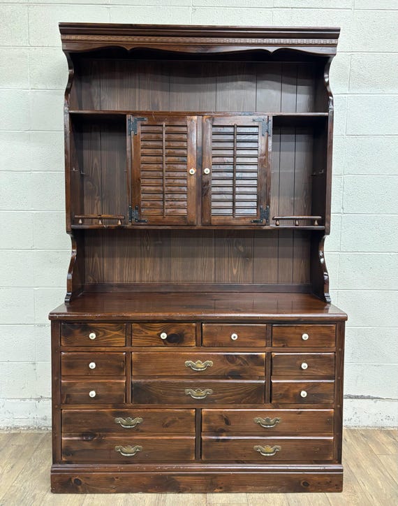 vintage ethan allen dresser 9 Drawer Transforming Vintage Ethan Allen Furniture
