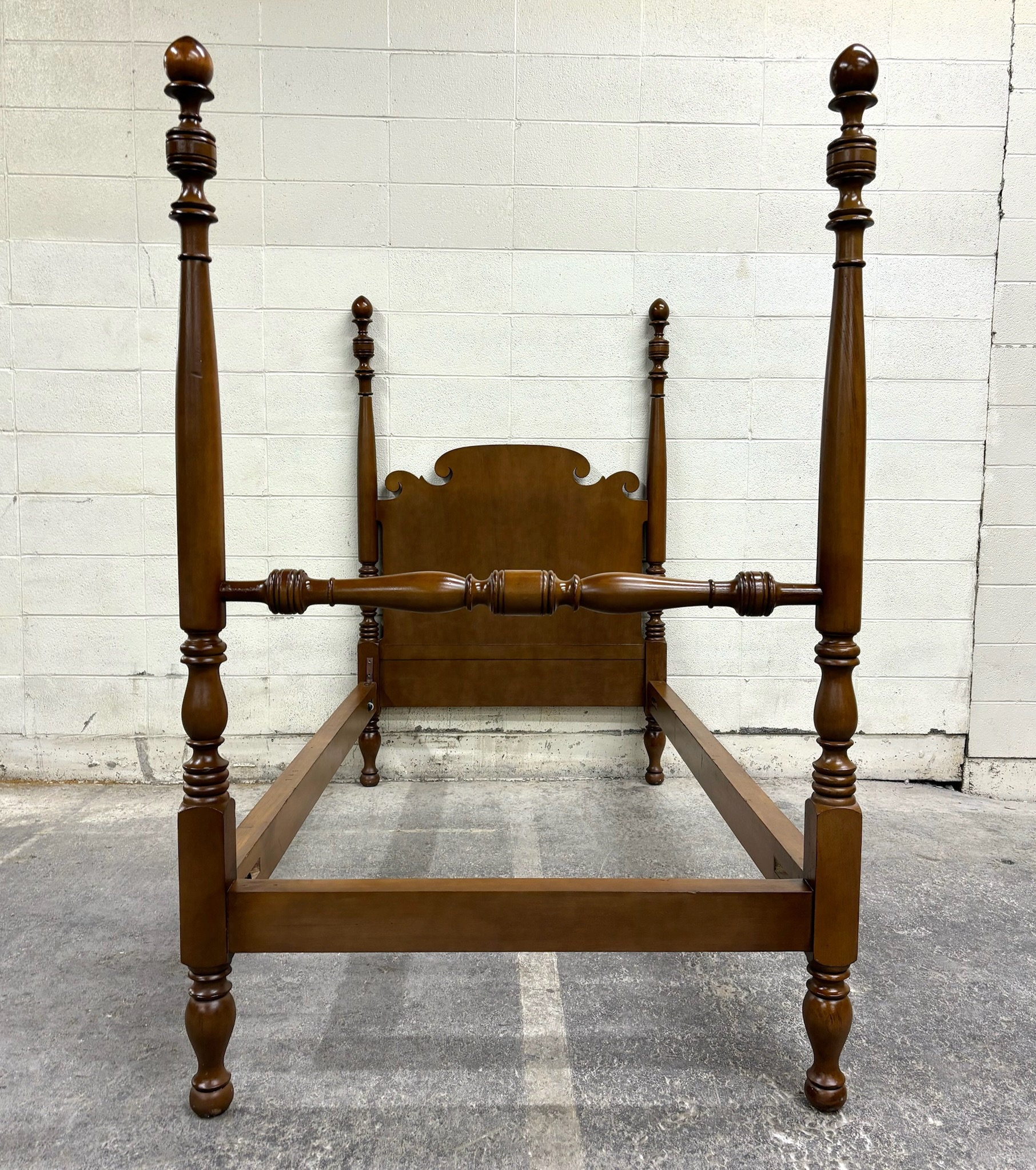 Vintage Colonial Style Moosehead Twin Size Four Poster Bed - Etsy